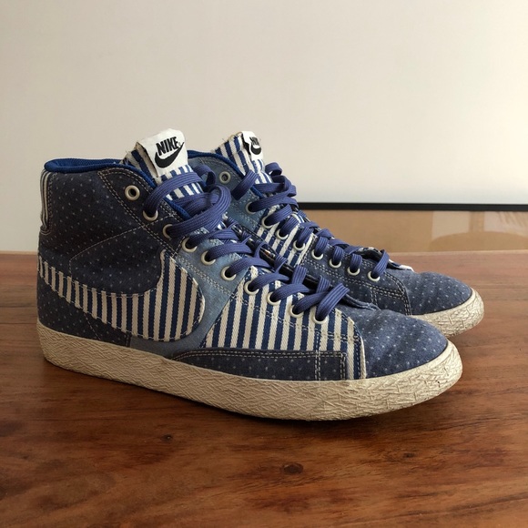 NIKE BLAZER PREMIUM VINTAGE 'DENIM PATCHWORK'👖 - Picture 3 of 4